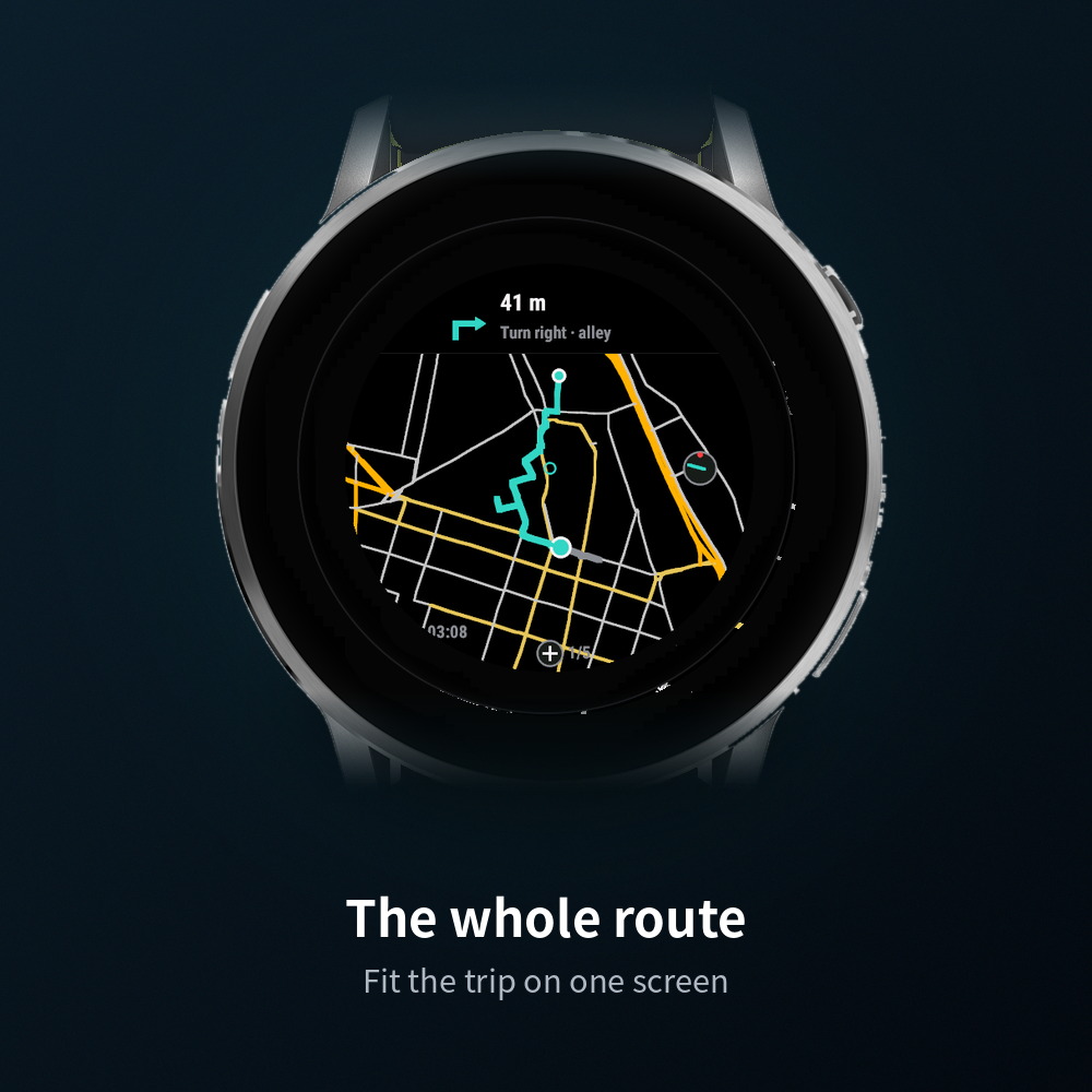 The whole route